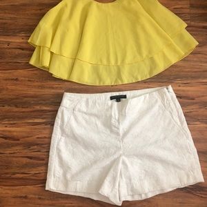 Banana republic high waisted shorts